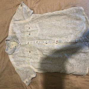 Men’s Guess button down shirt.